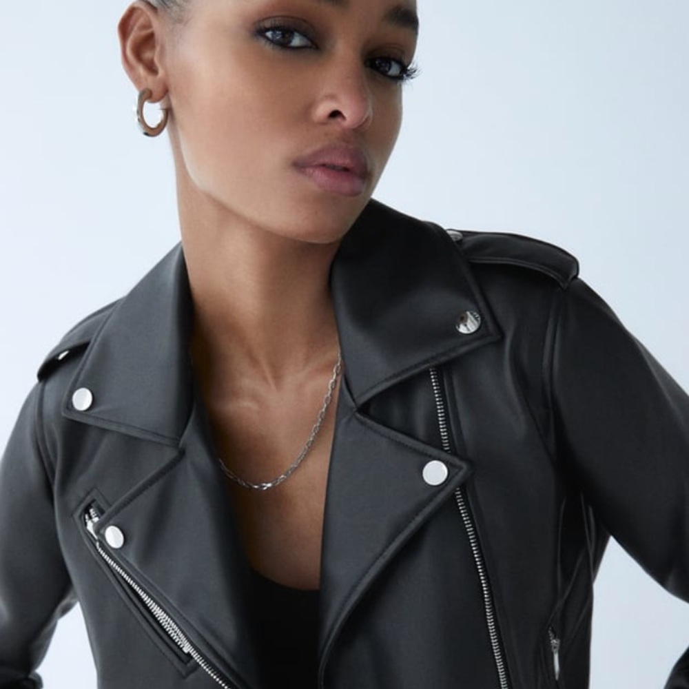 Zara Faux Leather Jacket